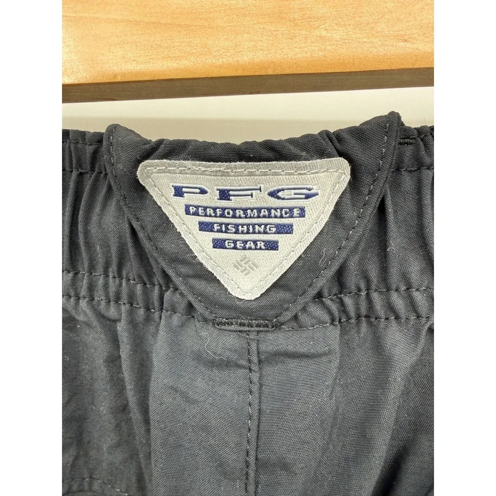 Columbia Water Short Womens XL Black Backcast PFG 5in Inseam Nylon UPF 50 FL0073 - Picture 5 of 8